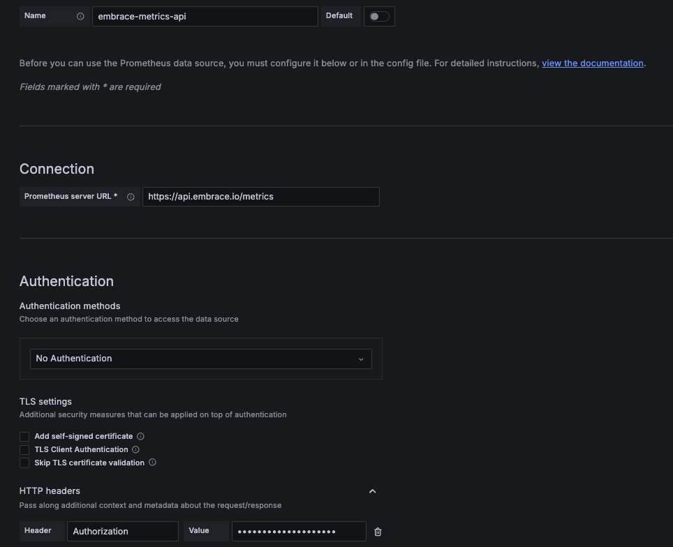 Grafana Data Source